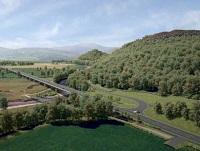 Image of artists impression of Dyfi Bridge