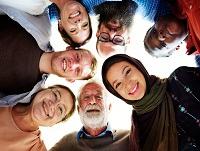 Image of a diverse group of people Image of a diverse group of people