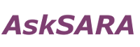 MR 1022 - Ask Sara Logo AskSara logo