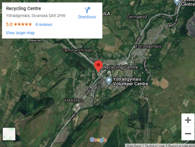 Ystradgynlais Recycling Centre Ystradgynlais Recycling Centre