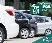 Image of parked cars