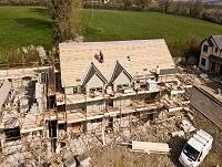 Image of houses being built