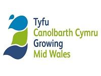 Growing Mid Wales logo Growing Mid Wales logo