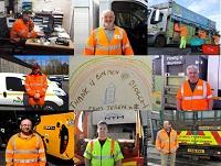 Image of the recycling crews Image of the recycling crews
