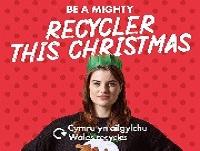 Image of a Christmas recycler