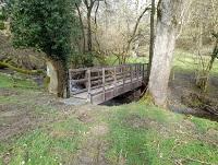 Image of new bridge in Gladestry