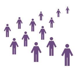 Demographics Icon - Powys population density