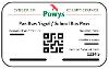 Image of a sample Powys school bus pass