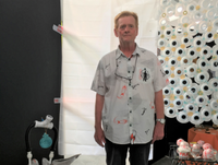 Tim at Art Exhibition