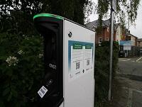 Image of an electric vehicle charge point
