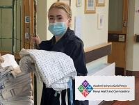 Powys Health and Care Academy Kickstart Scheme student Kimberly Owen