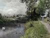 Image of an artist's impression of the proposed new bridge in Newtown