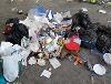 Image showing contamination of the community recycling site (May 2022)