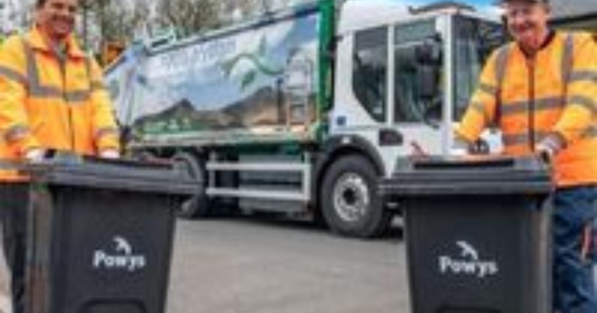 Staff shortages causing disruption to bin collections Powys County