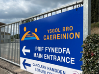Image of Ysgol Bro Caereinion sign