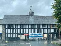 Image of the Old Market Hall in Llanidloes