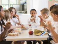 Image of children eating food