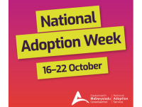 Image of English National Adoption Week graphic