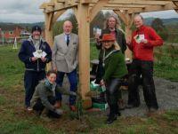 Image of the opening of the Llandrindod Wells Nature and Play Park