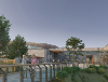 Image of artists' impression of new building for Ysgol Bro Hyddgen