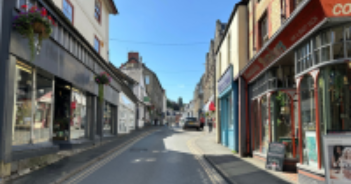 Builth Wells town centre is getting a makeover - Powys County Council