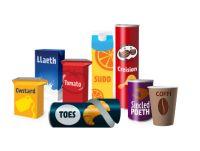 Image of items that can be recycled in the red box