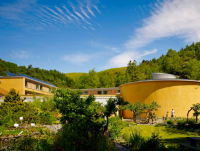 Image of the Wales Institute of Sustainable Education (WISE) building at the Centre for Alternative Technology