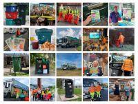 Image of lots of different waste and recycling photos