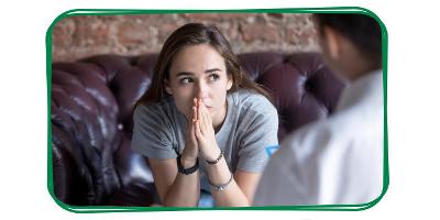 Image of young person looking worried
