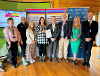 The signing of the Paris Declaration at the Royal Welsh Show with Jeremy Miles MS, Cabinet Secretary for Health and Social Care (centre).