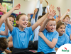 Image of a group of primary school learners in a classroom
