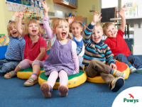 Image of a group of young children