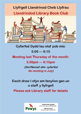 Llandrindod Wells Library Book Club 2018 Llandrindod Wells Library Book Club 2018