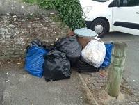 Image of some fly tipping Image of some fly tipping