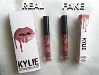 Image of real and fake make up products Image of real and fake make up products