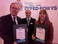Image of the partnership award presentation party