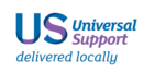 universally support logo universally support logo
