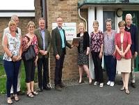 Image of the Llanfyllin Library Partnership team