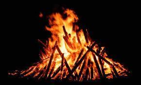 Image of a bonfire Image of a bonfire