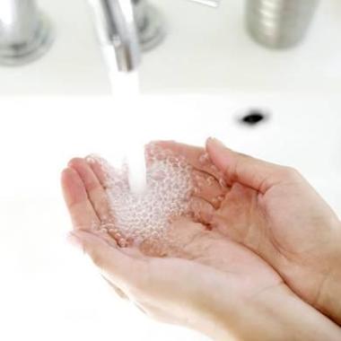 Image of washing hands Image of washing hands
