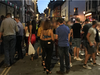 Image of crowds in Builth Image of crowds in Builth