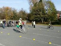 Image of road safety training