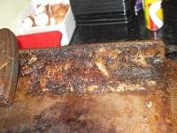 Image of a dirty griddle