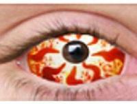 Image of a Halloween contact lens