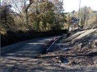 Image of unauthorised highway works Image of unauthorised highway works