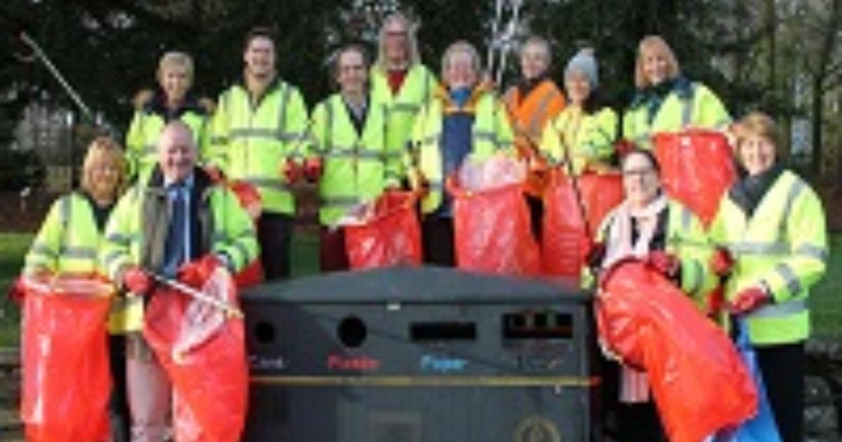 Volunteer Litter Picking Powys County Council