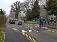 Image of cars and people in Presteigne Image of cars and people in Presteigne