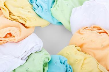 Image of some cloth nappies