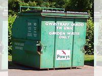 Image of a garden waste bank