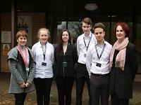 Image representing Council Leader congratulates young entrepreneurs